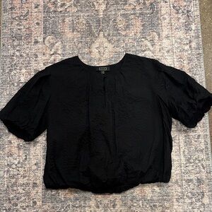AYR “the puff puff”. Black crinkle. Size M